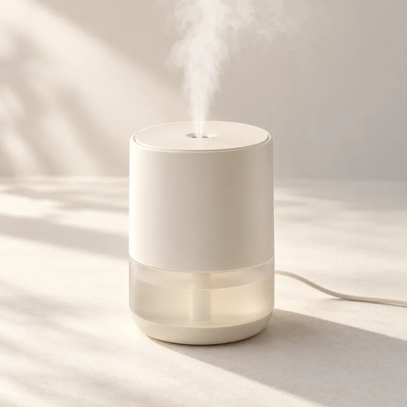 Illustrative concept of portable USB humidifier; not a verified supplier SKU